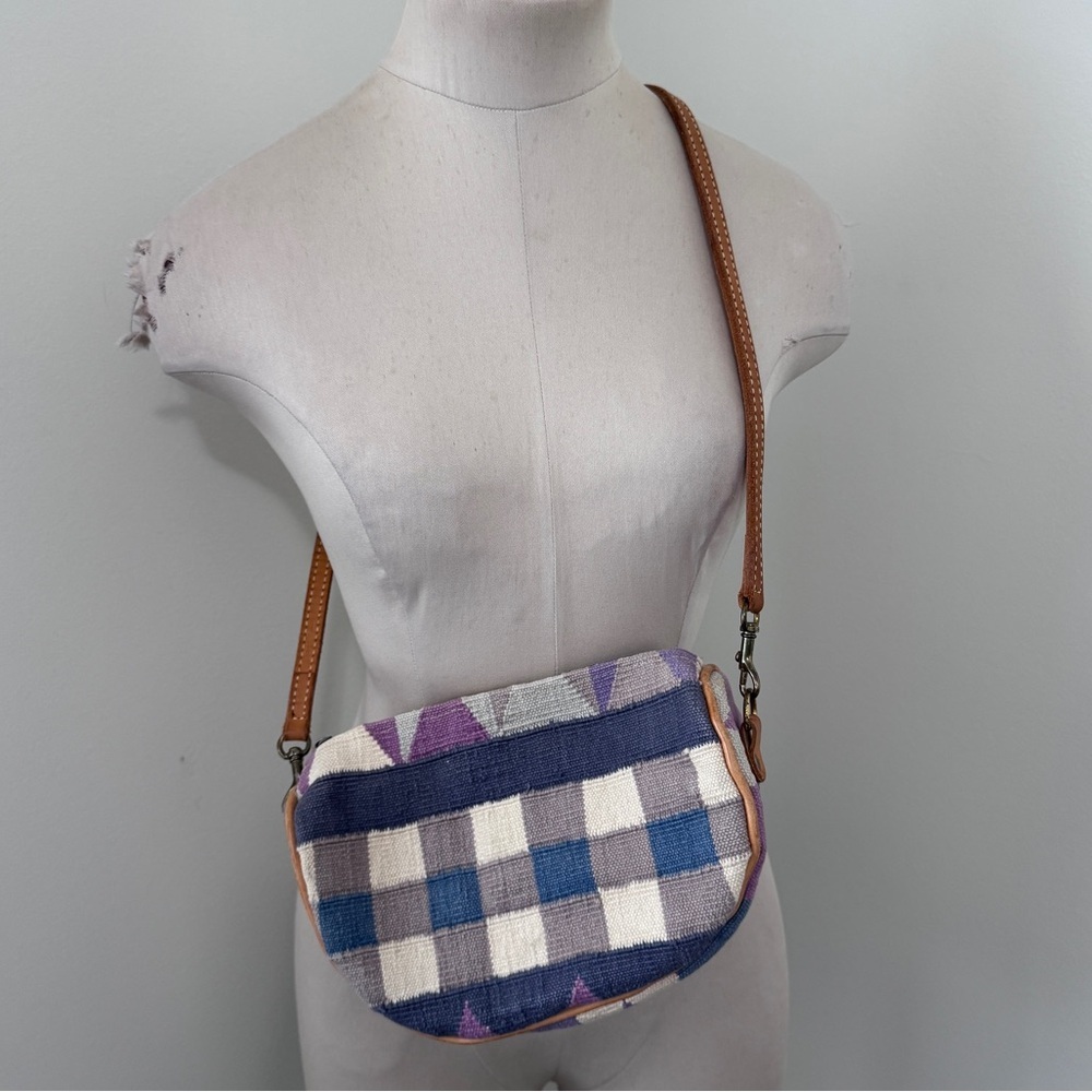 Vintage T. Cappelli‎ Crossbody Handbag Bag ~ Y2K 90’s Retro Boho Bohemian Aztec